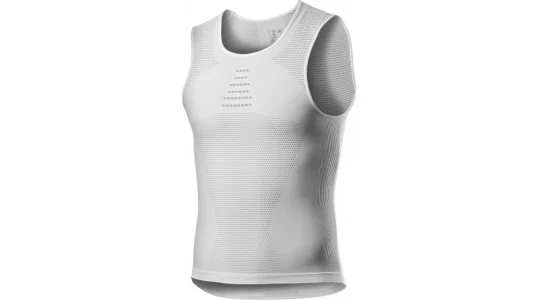 Castelli triko Core seamless base layer white