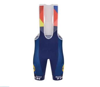 Santini replika závodních kraťasů s laclem Lidl-Trek