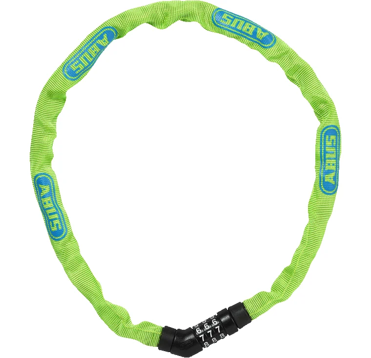 ABUS zámek 4804K/75 Steel O Chain Lime