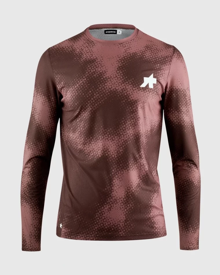 Assos dres TACTICA LS T Shirt T5 Mud Flage Ground Brown