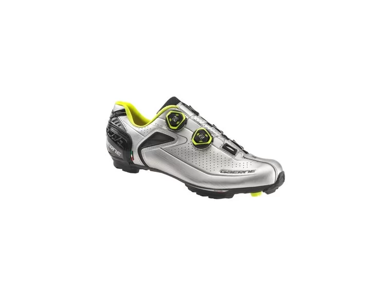Gaerne tretry Carbon Kobra Plus silver MTB