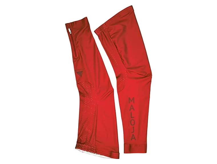 Maloja návleky na nohy PushbikersM. red poppy