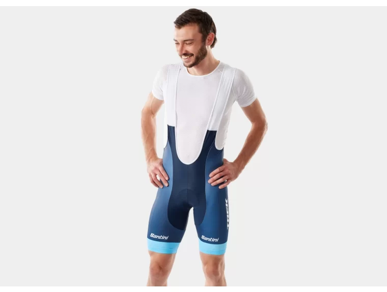 Santini replika pánských kraťasů s laclem Santini Trek Factory Racing XC
