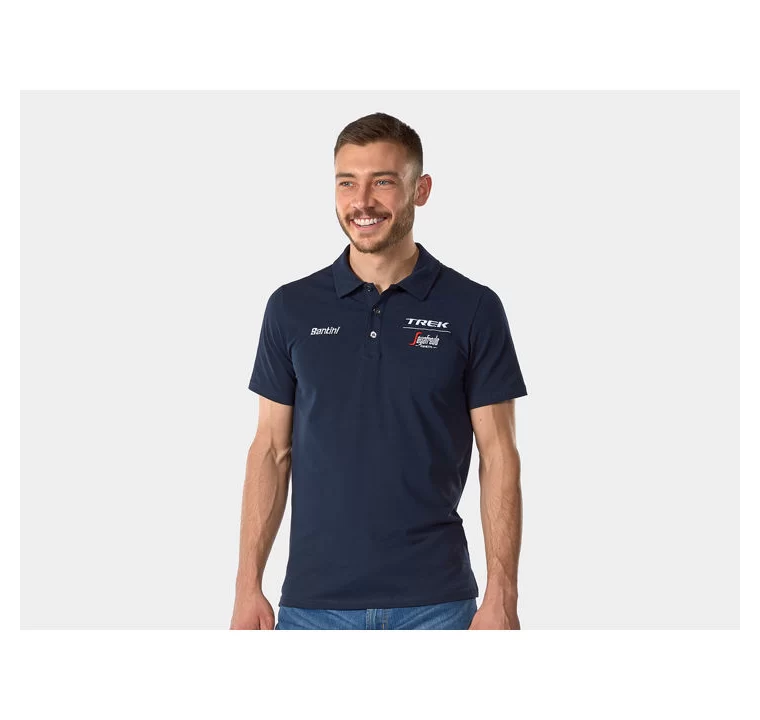 Santini triko s límečkem Trek Segafredo navy 2021