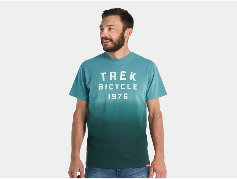 Trek triko Fade T Shirt Dark Teal zelená